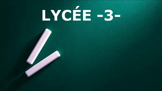 Fransız Lisesi Lise 3 seviyesi için Fransızca matematik konu anlatımı